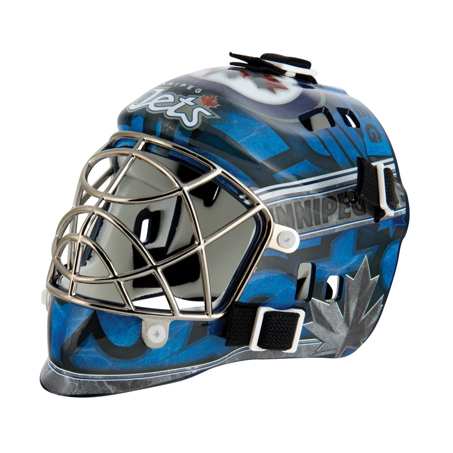 Franklin NHL Team Series Winnipeg Jets Mini Goalie Mask Academy