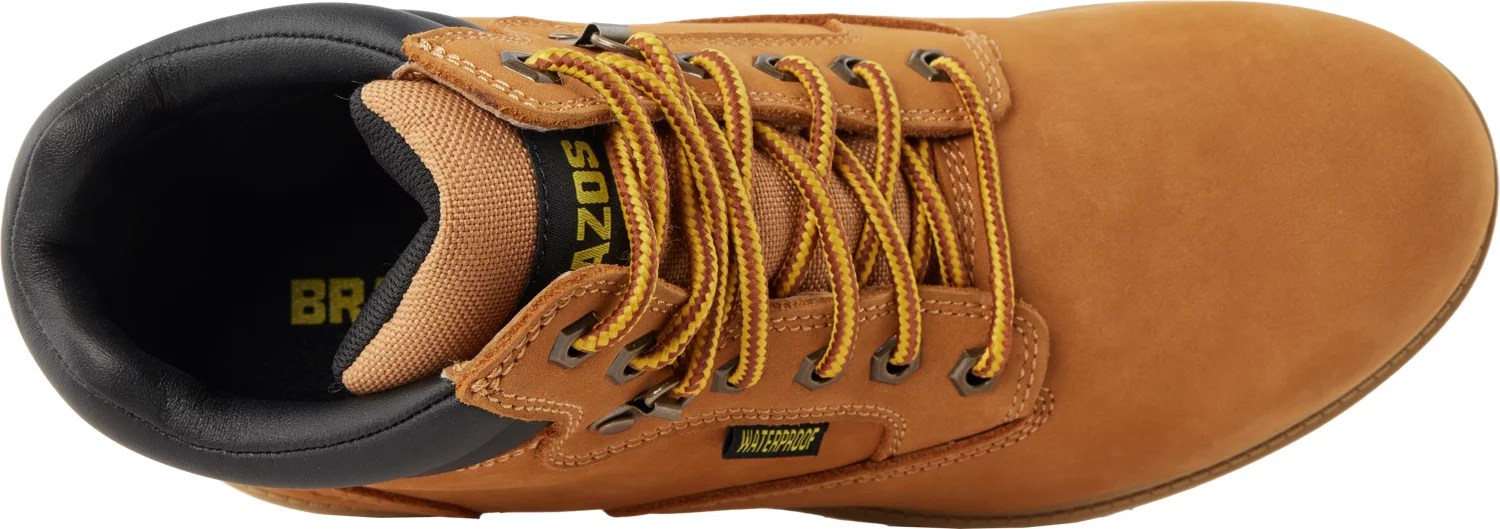 Brazos Men's Waterproof Nubuck Work Boots Academy