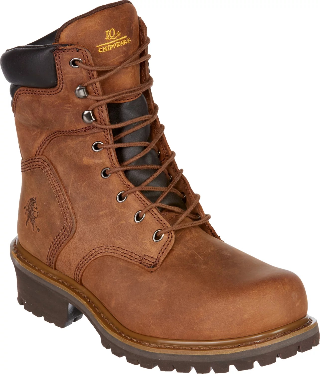 Chippewa Boots Oblique EH Steel Toe Lace Up Work Boots Academy