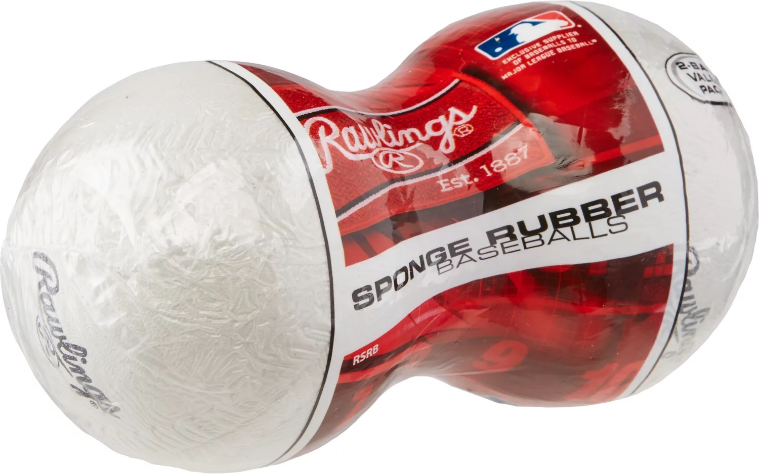 Rawlings Sponge Rubber Baseballs 2Pack Academy