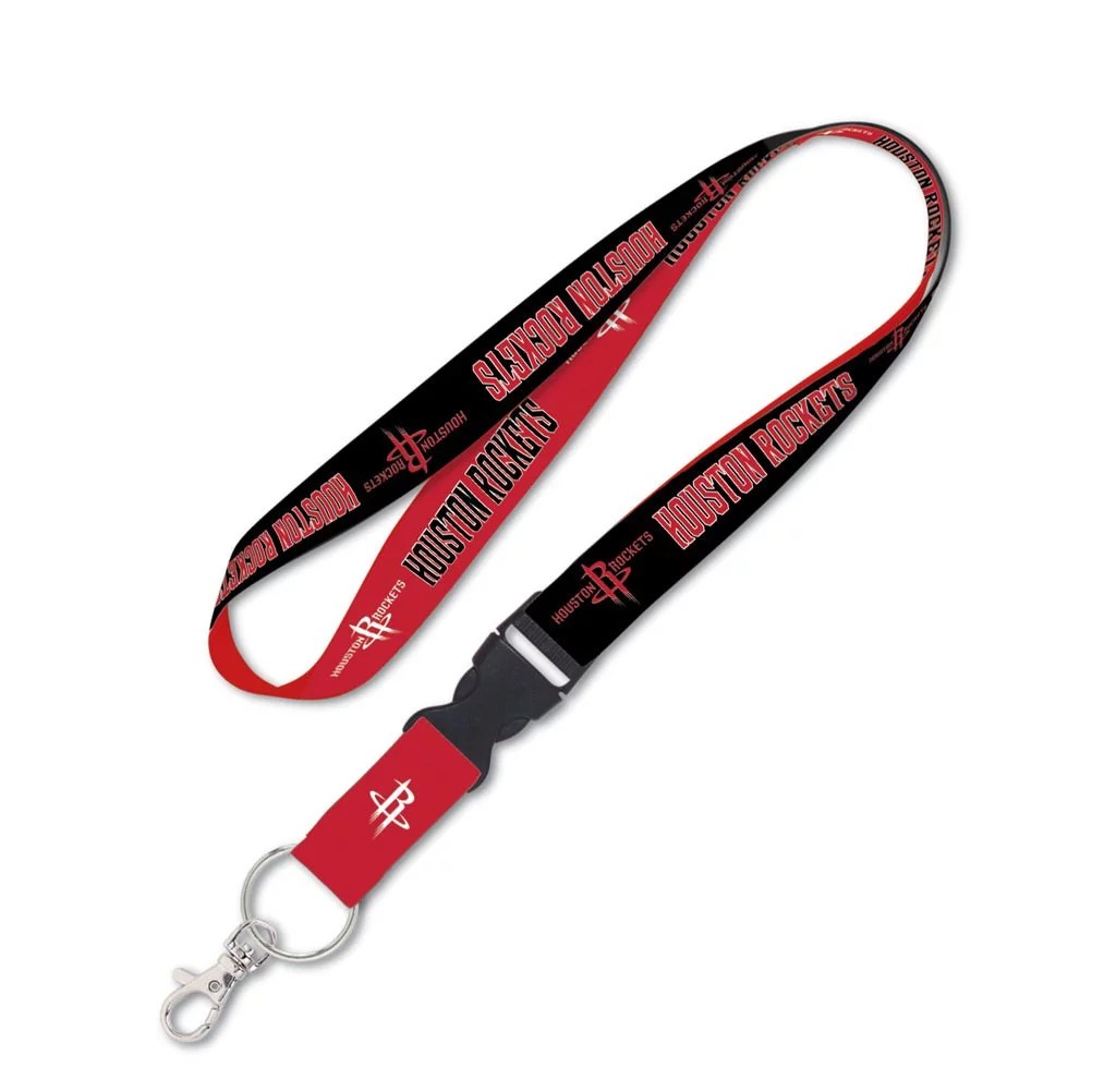 WinCraft Houston Rockets 2Tone Buckle Lanyard Academy