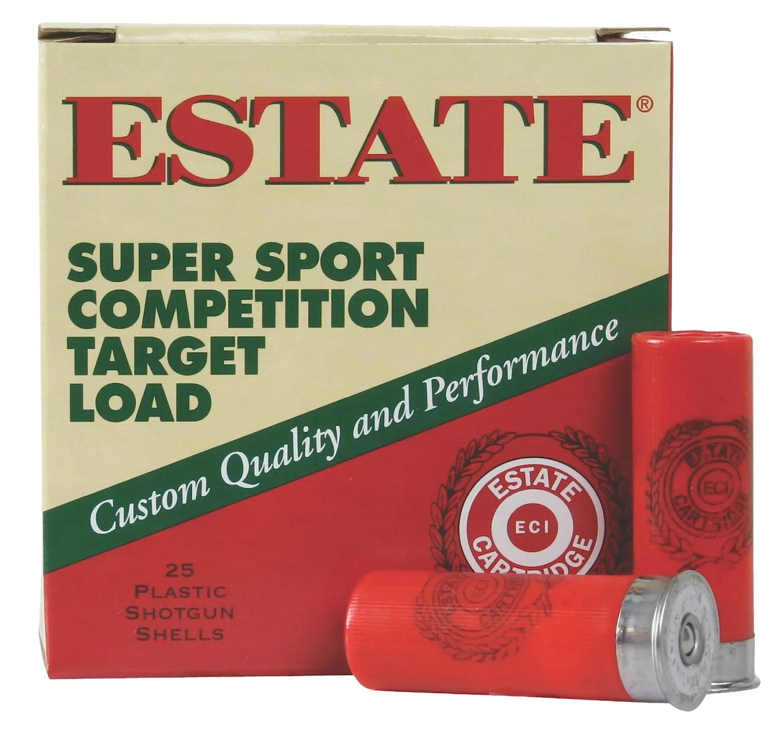 Estate Cartridge Super Sport Competition Target 12 Gauge Shotshells