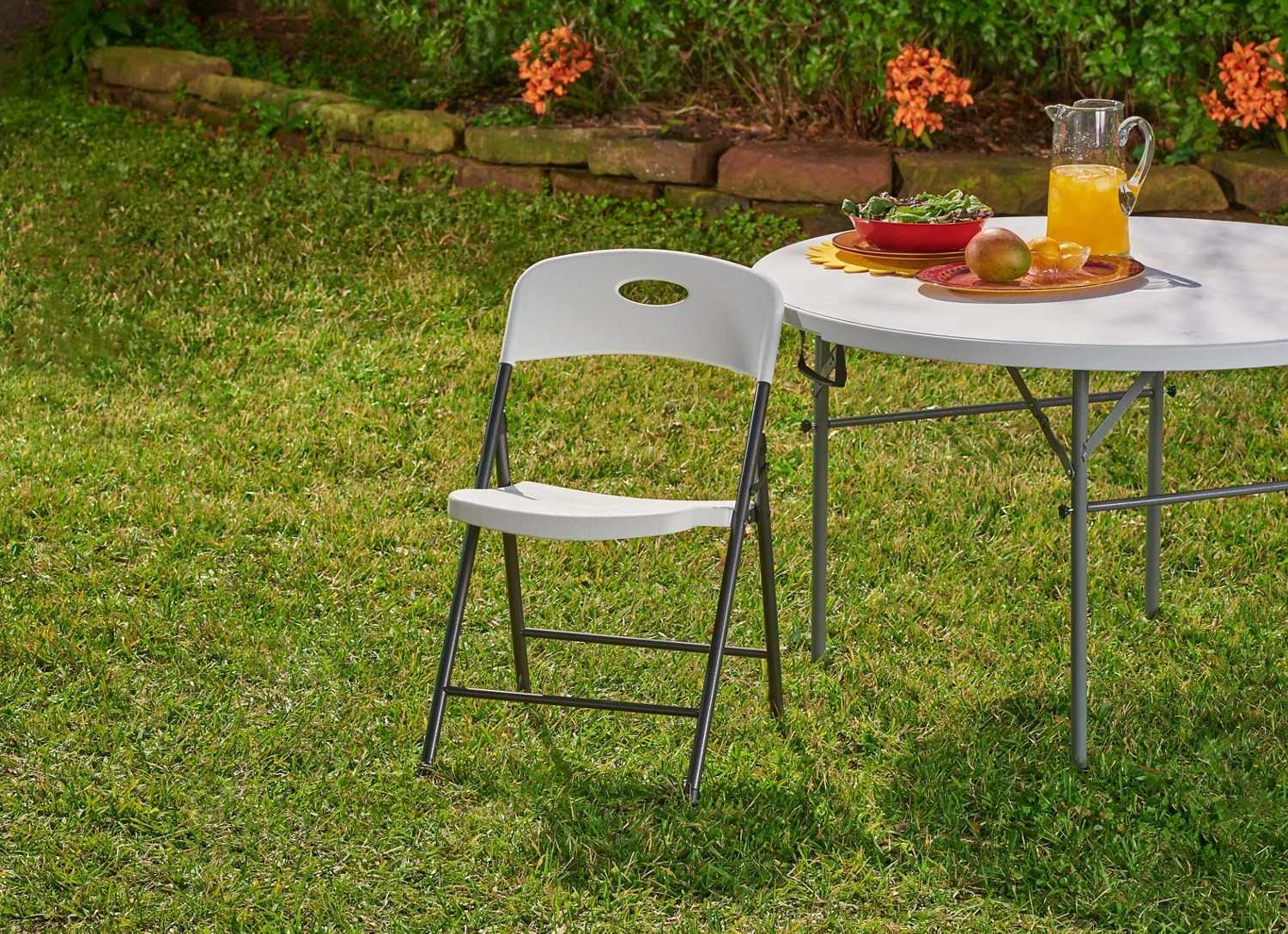 Academy Sports + Outdoors Resin Folding Chair Academy