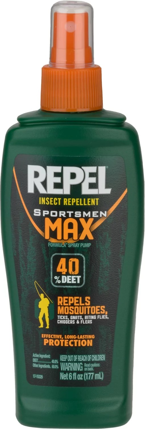 Repel Sportsmen Max 40 DEET Pump Spray Academy