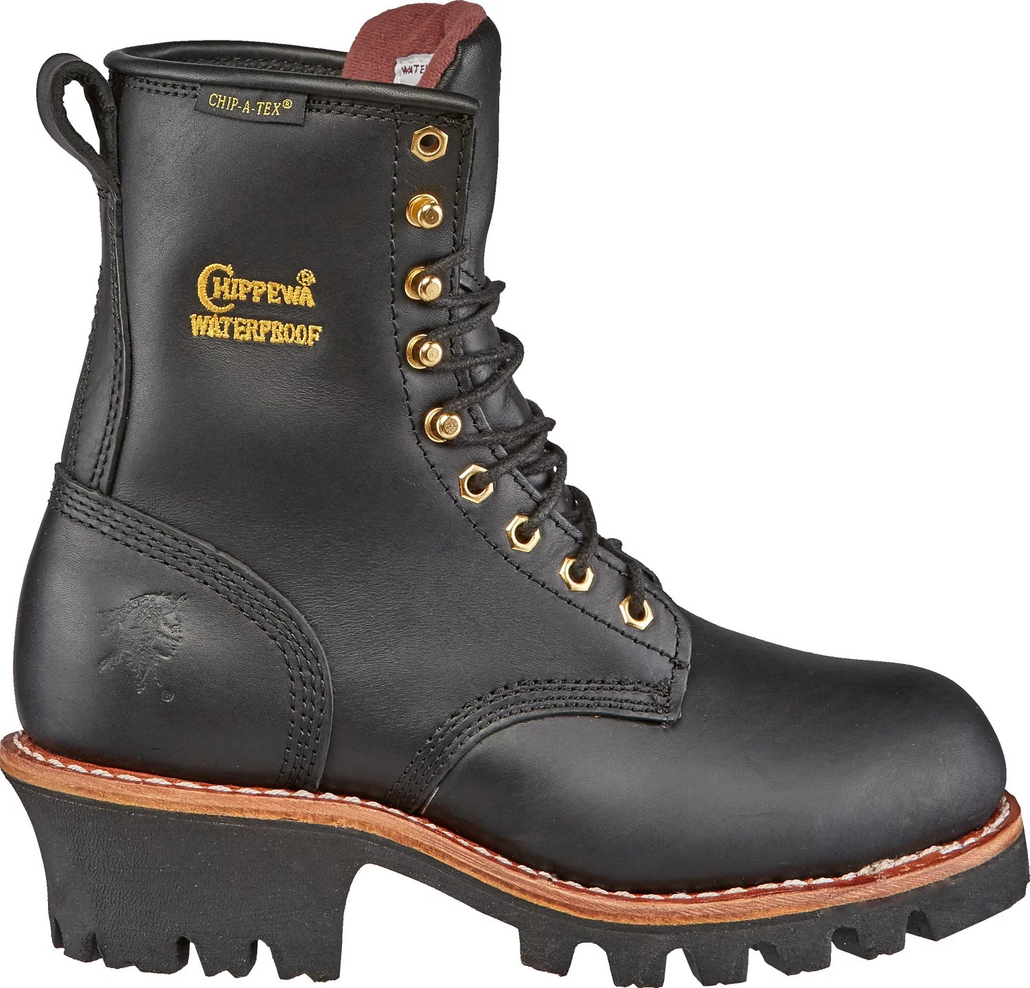 Chippewa Boots Women's Oiled Steel Toe Logger Lace Up Boots Academy