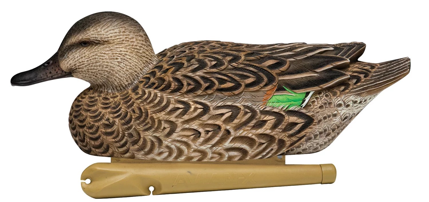 AvianX Topflight GreenWinged Teal Decoys Set Academy