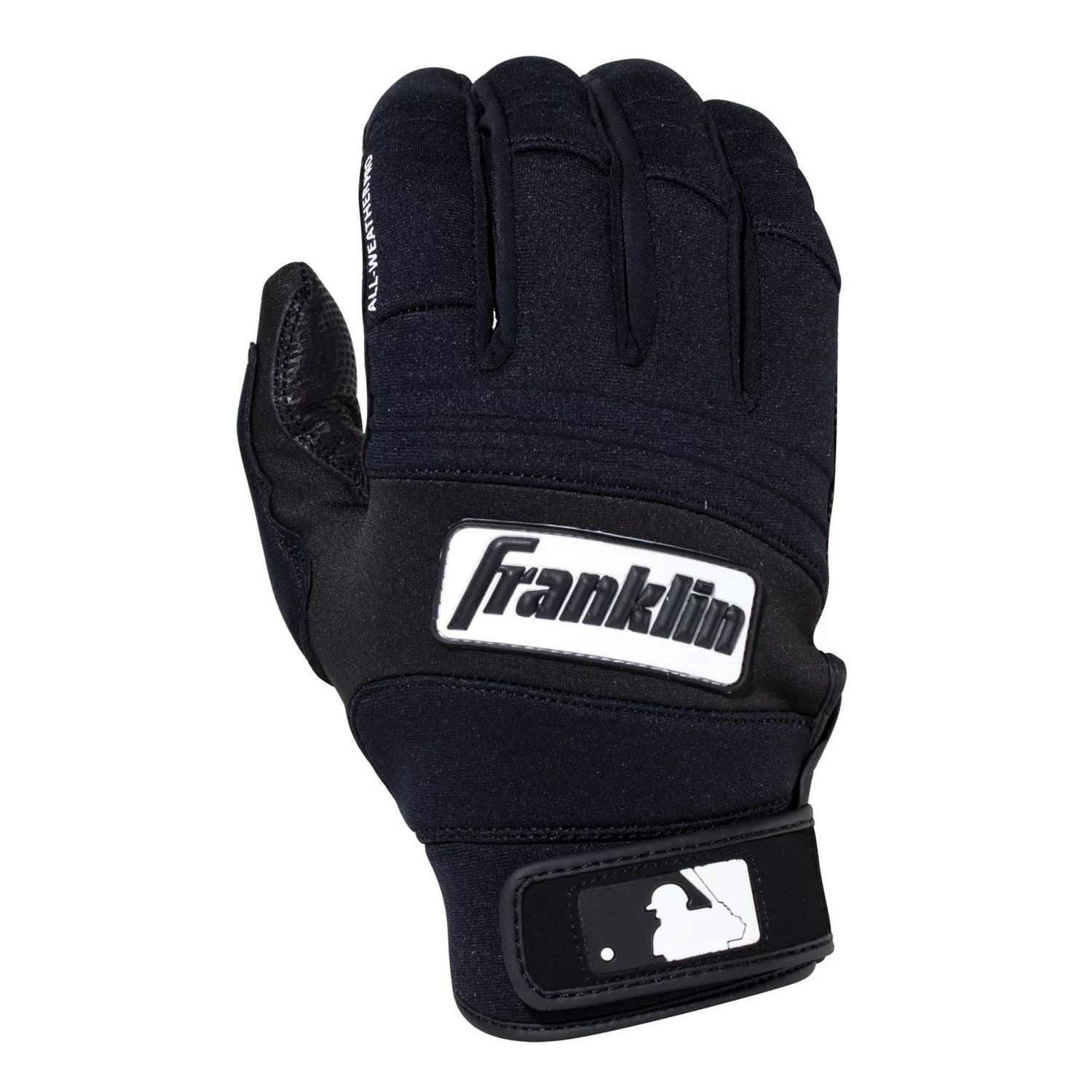 Franklin Adults' AllWeather Pro Baseball Batting Gloves Academy