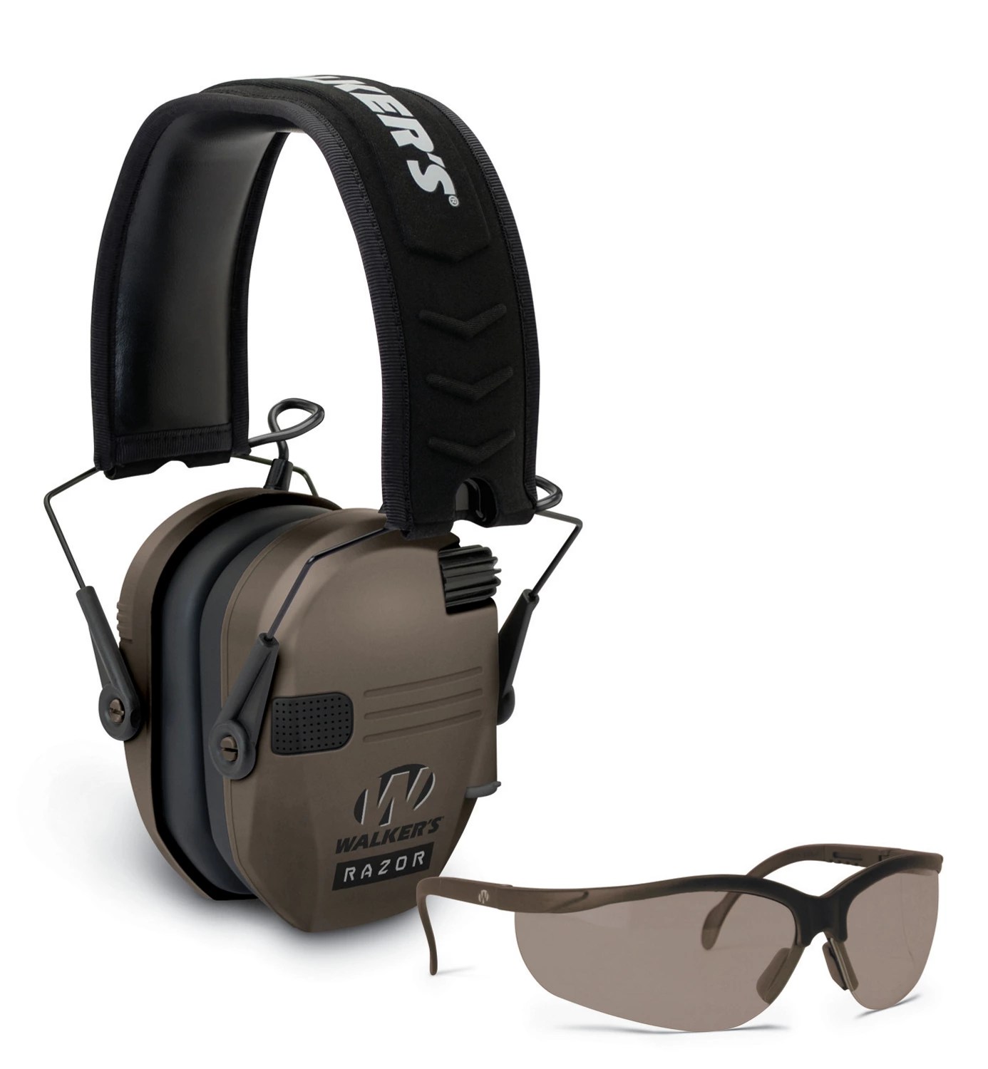Walker's Razor Electronic Earmuffs Combo Academy