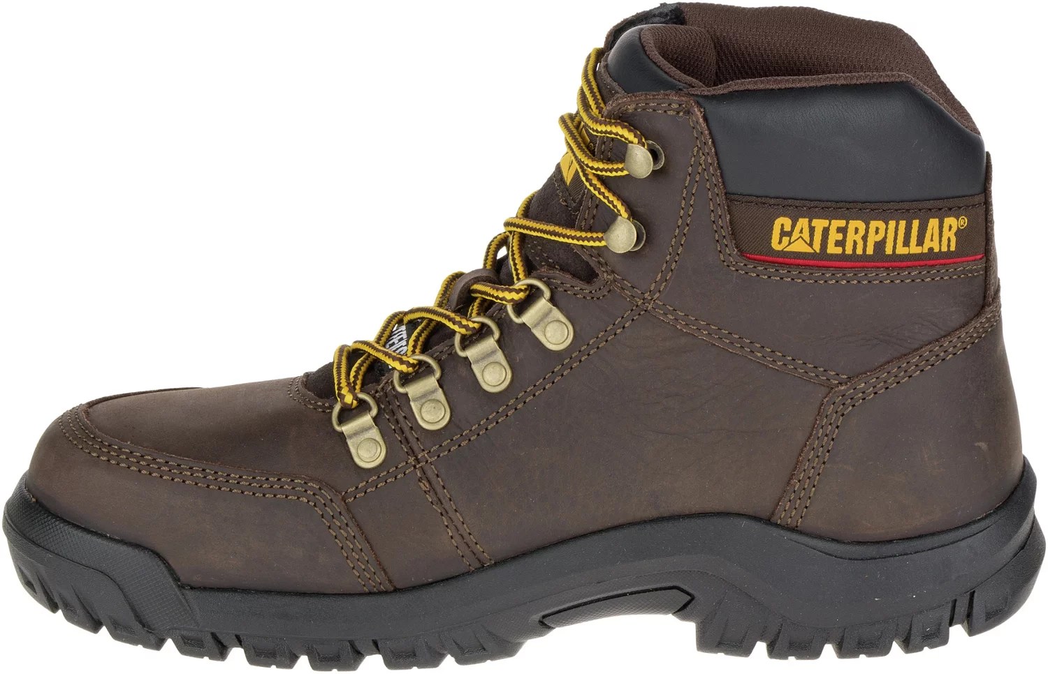 Cat Footwear Men's Outline EH Steel Toe Lace Up Work Boots Academy