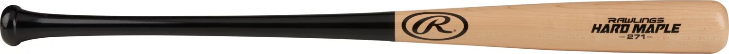 Rawlings Adults' 110 Hard Maple Wood Baseball Bat Academy