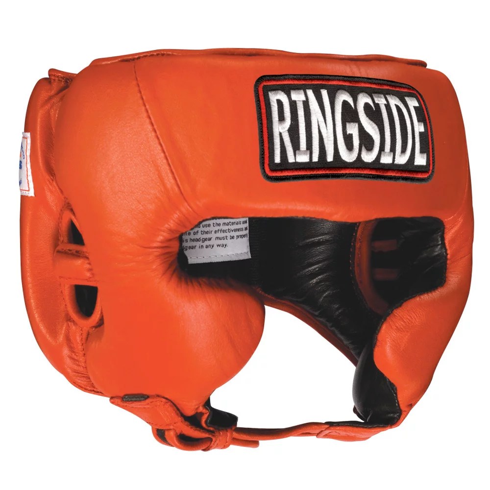Ringside Adults' Competition Boxing Headgear with Cheeks Academy