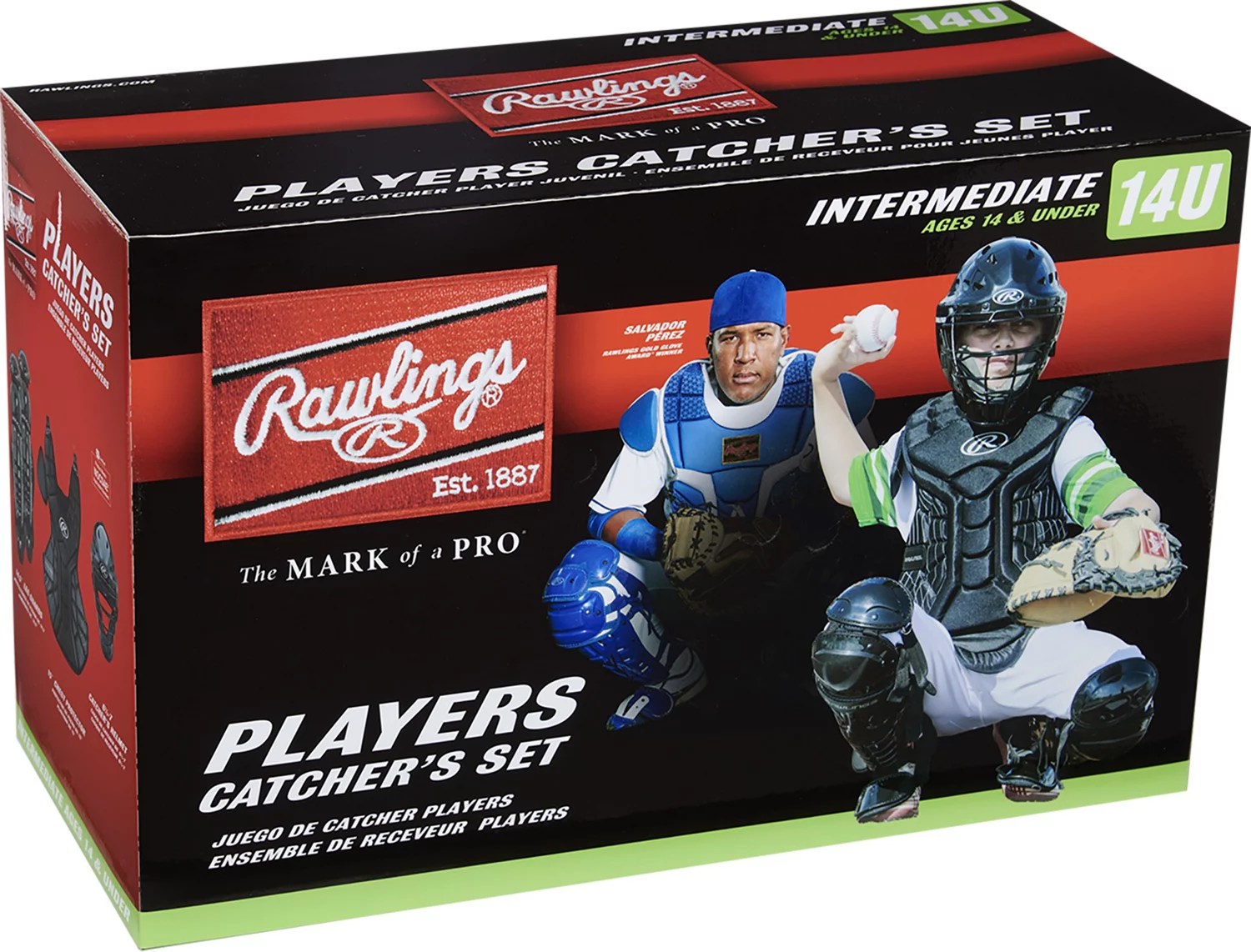 Rawlings Youth Player Series Intermediate Catcher's Set Academy