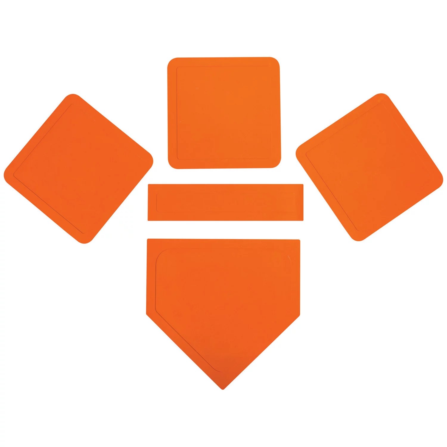 Franklin ThrowDown 5Piece Rubber Base Set Academy