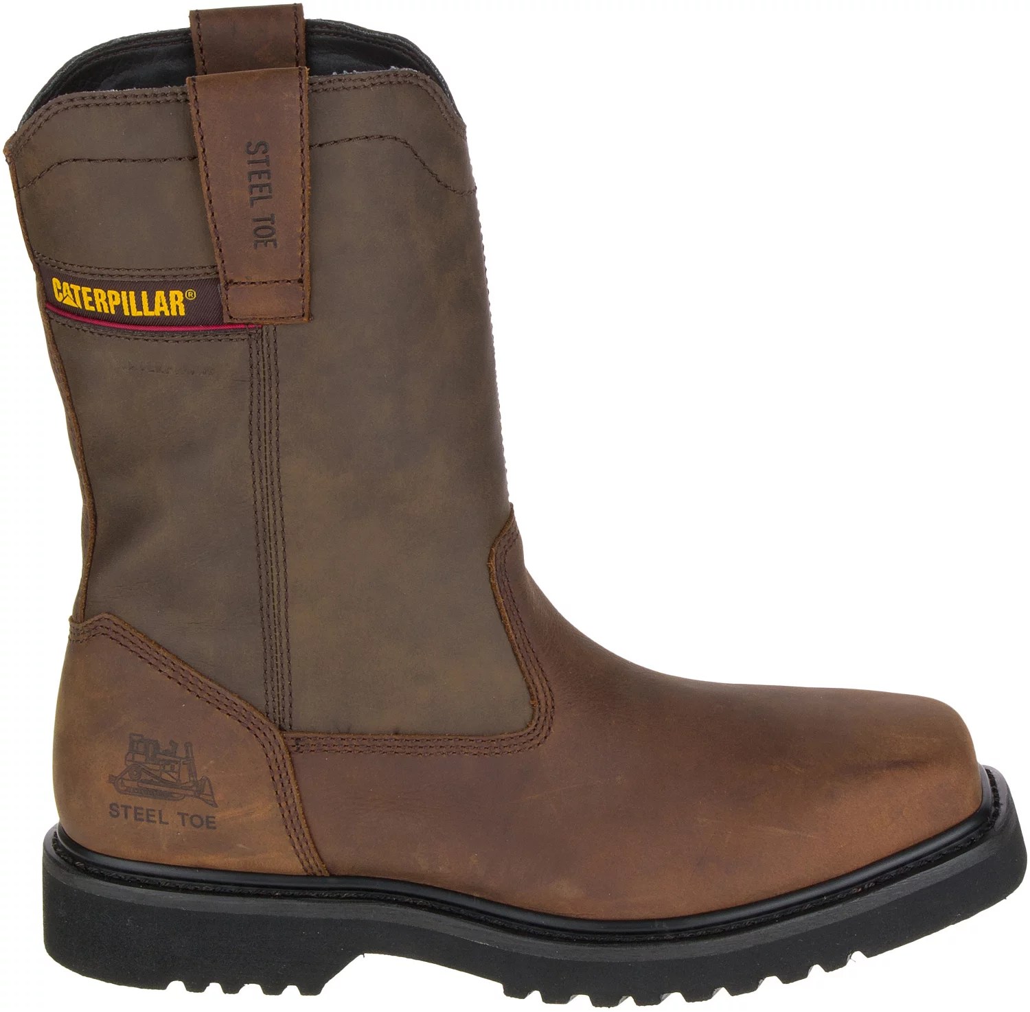 Cat Footwear Men's Hudson EH Steel Toe Wellington Work Boots Academy