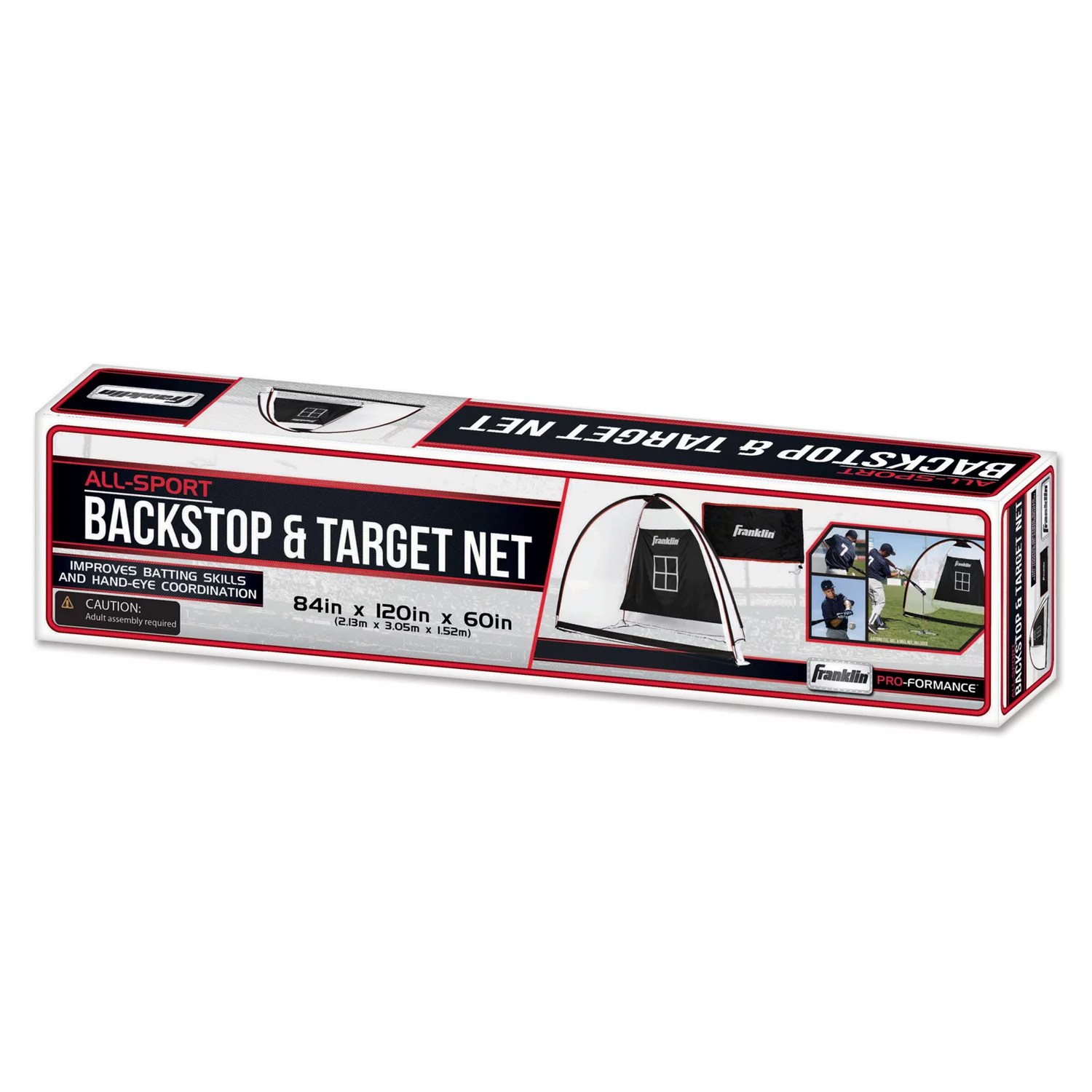 Franklin AllSport Backstop and Target Net Academy