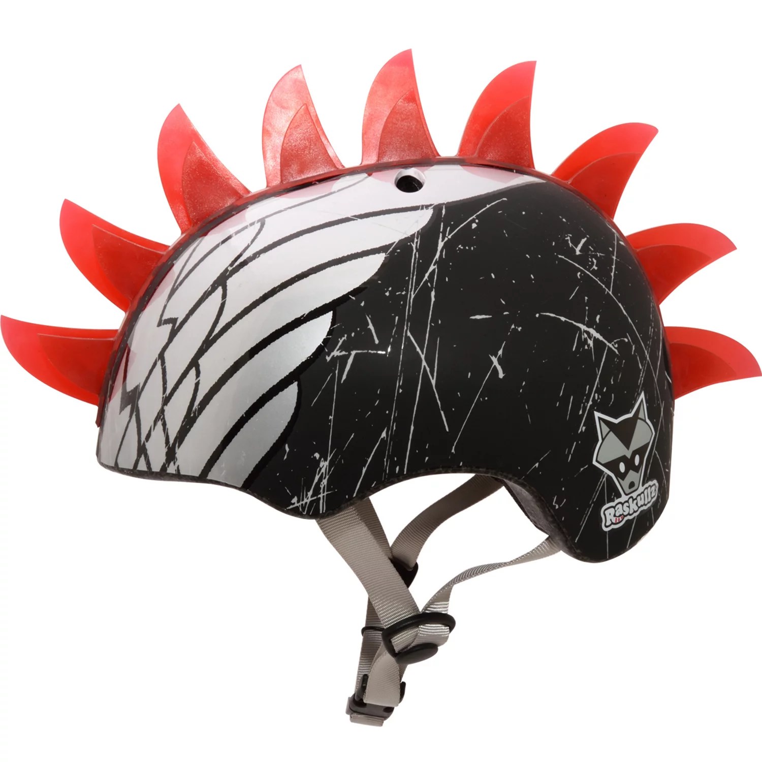 Raskullz Boys' Wings LED Mohawk Bike Helmet Academy