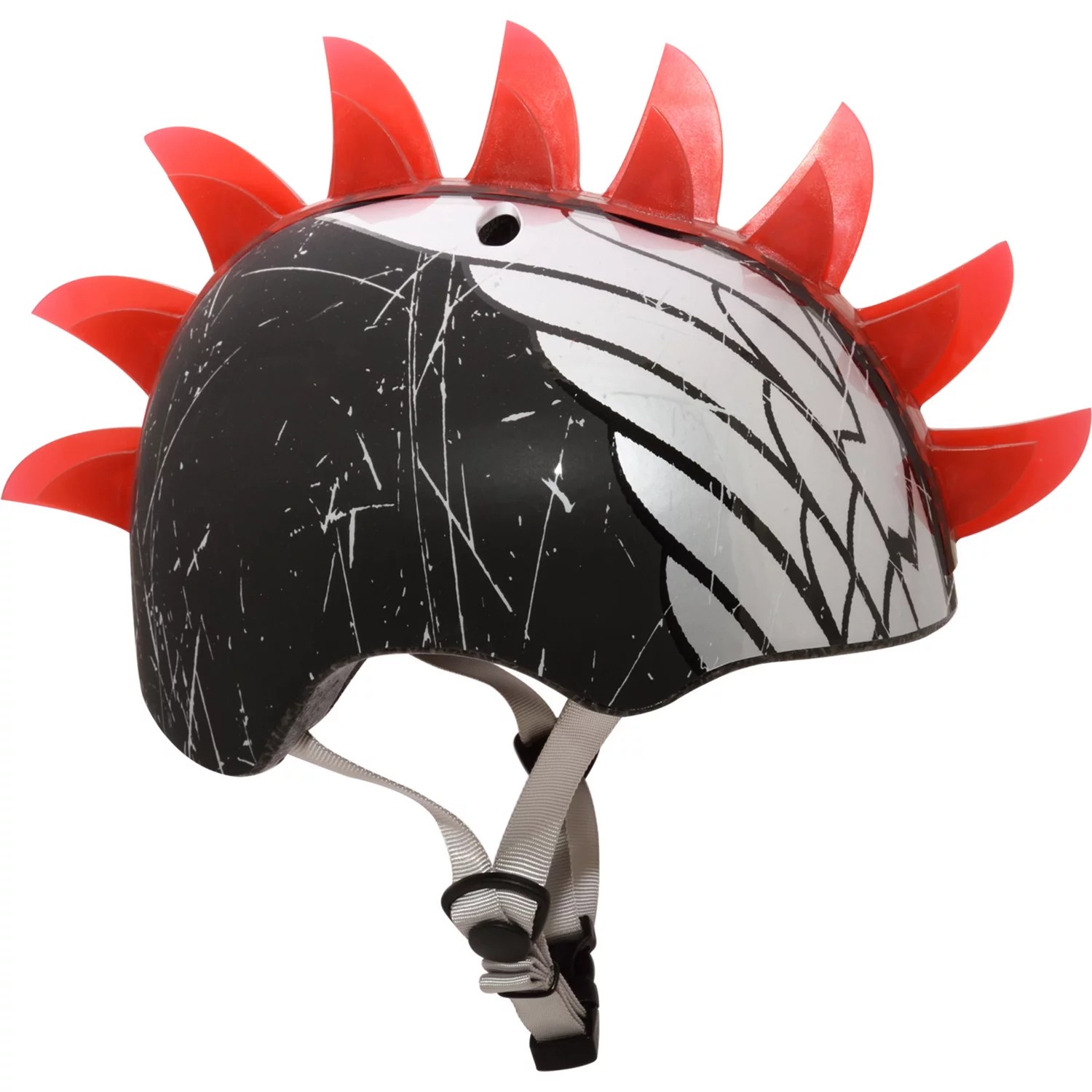 Raskullz Boys' Wings LED Mohawk Bike Helmet Academy