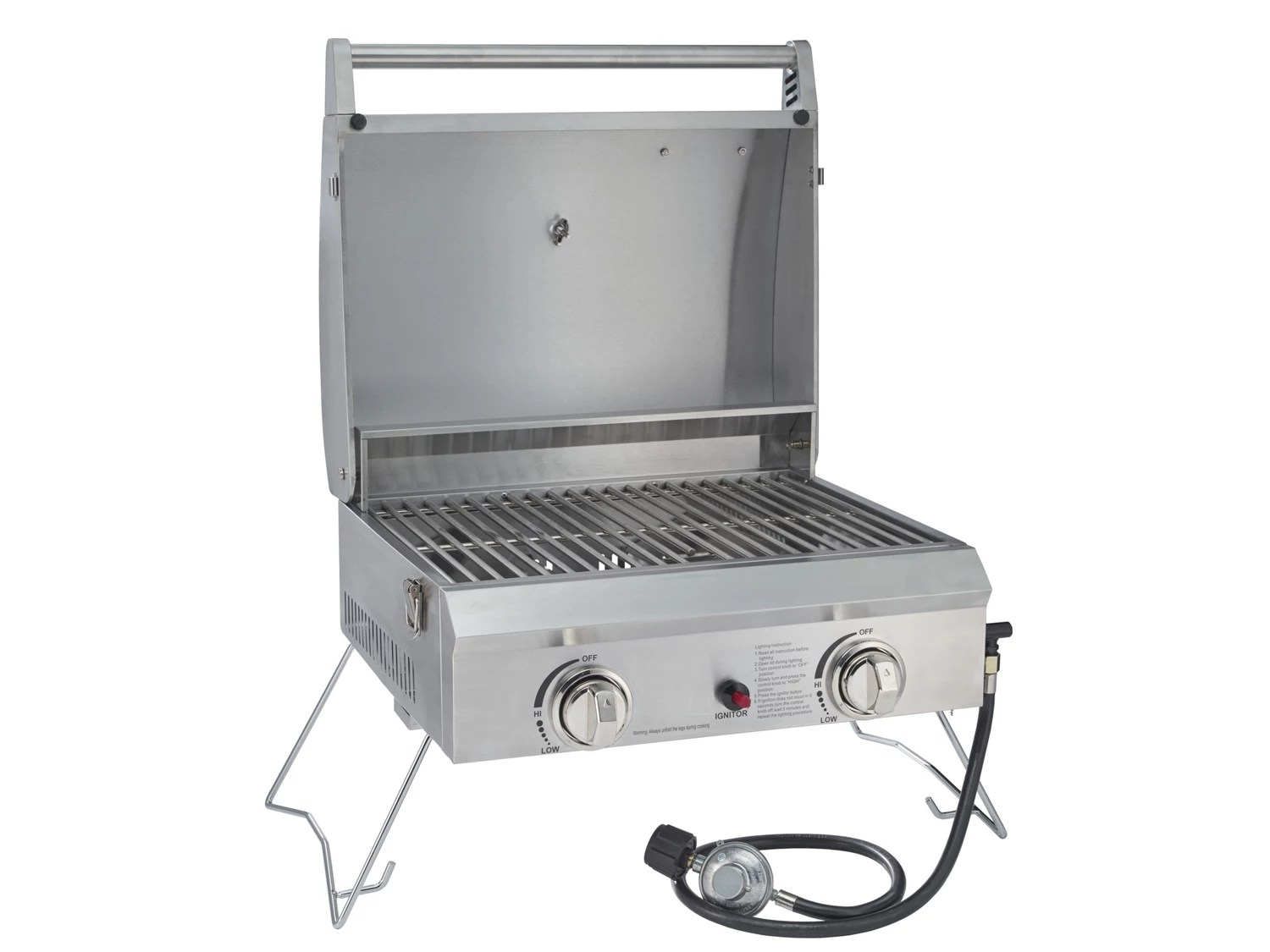 Outdoor Gourmet 2Burner Gas Portable Grill Academy