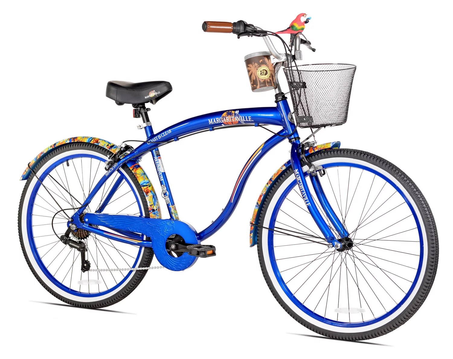 KENT Men's Margaritaville Coast is Clear 26 in 7Speed Cruiser Bike