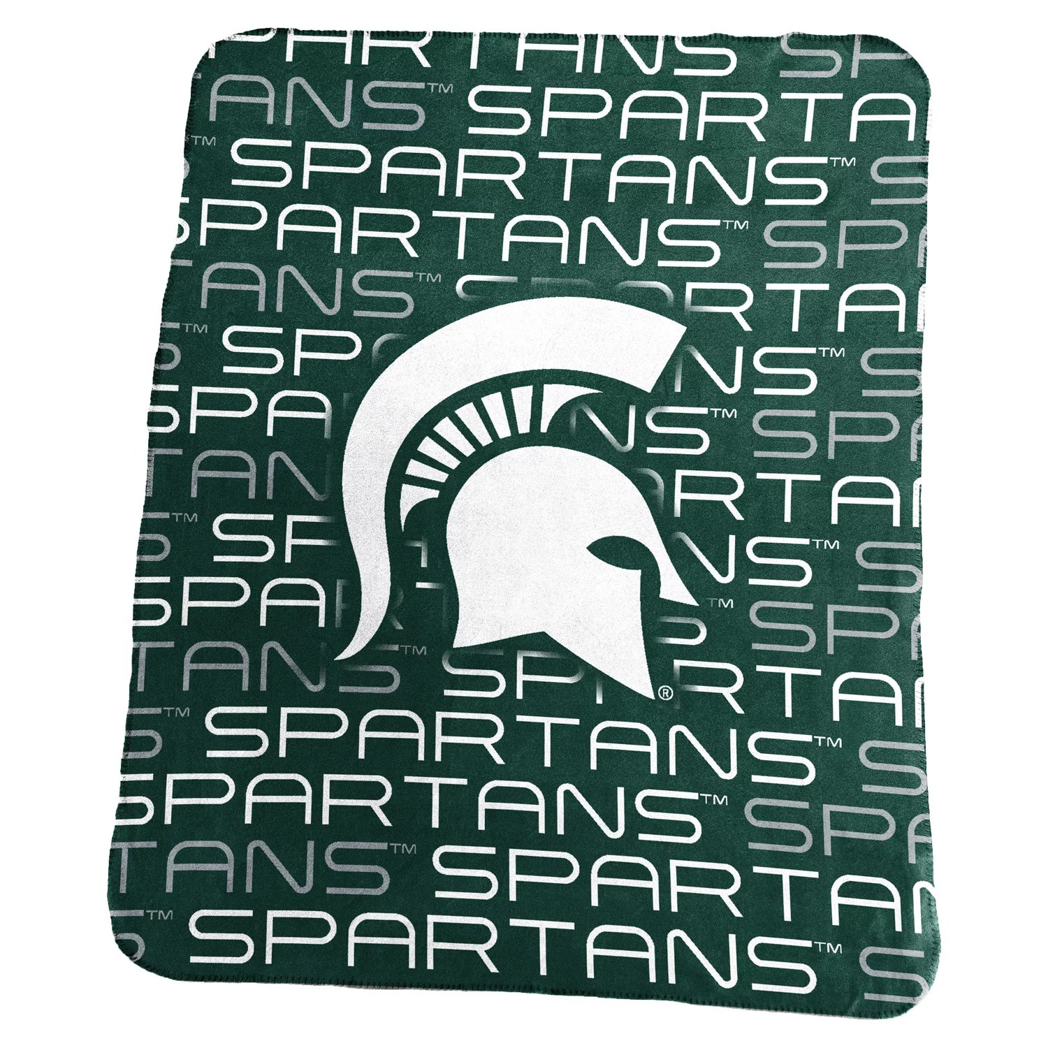 Logo Michigan State University 50 in x 60 in Classic Fleece Blanket Academy