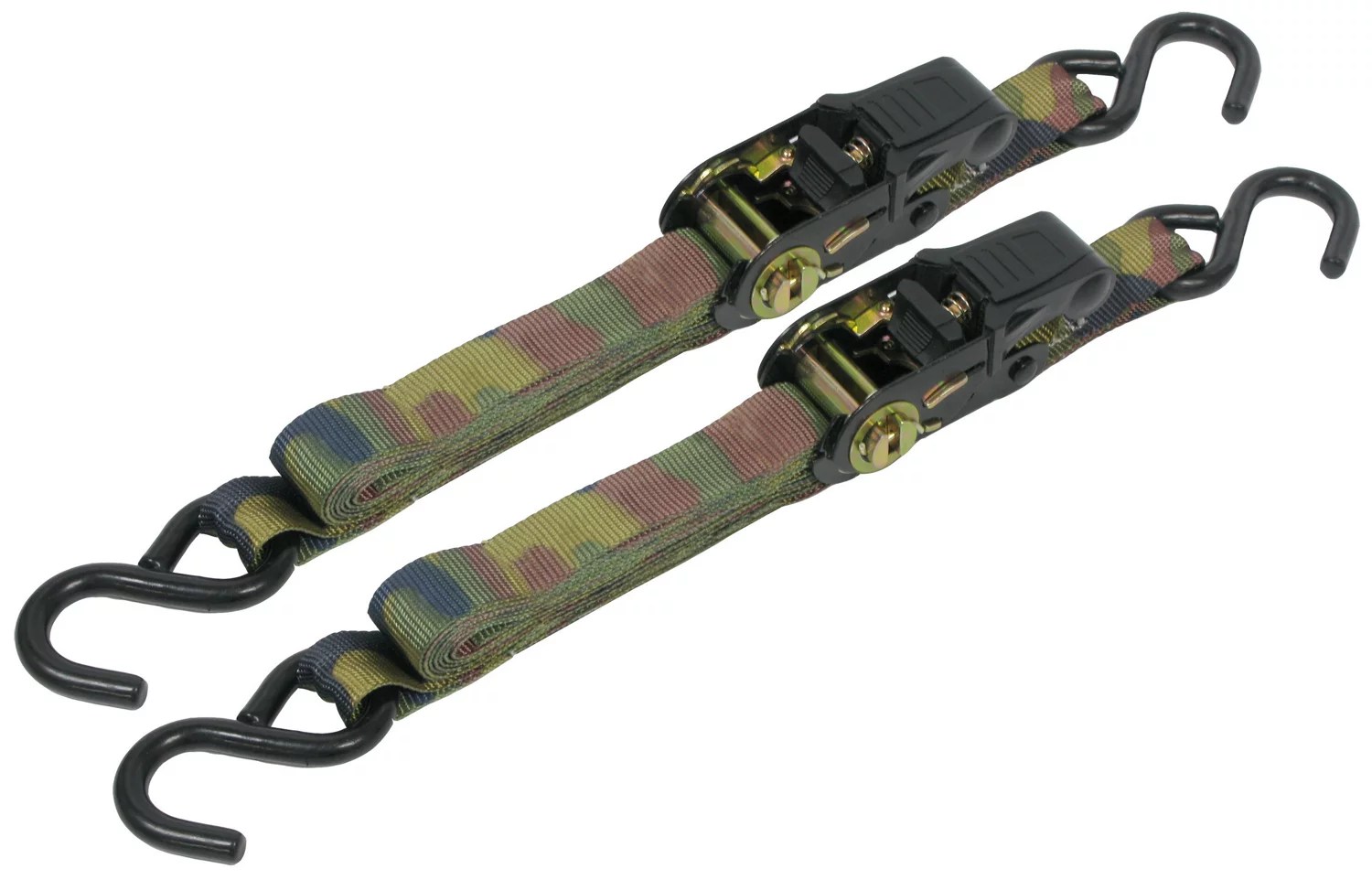 CargoLoc 8' Camo Ratchet TieDowns 2Pack Academy
