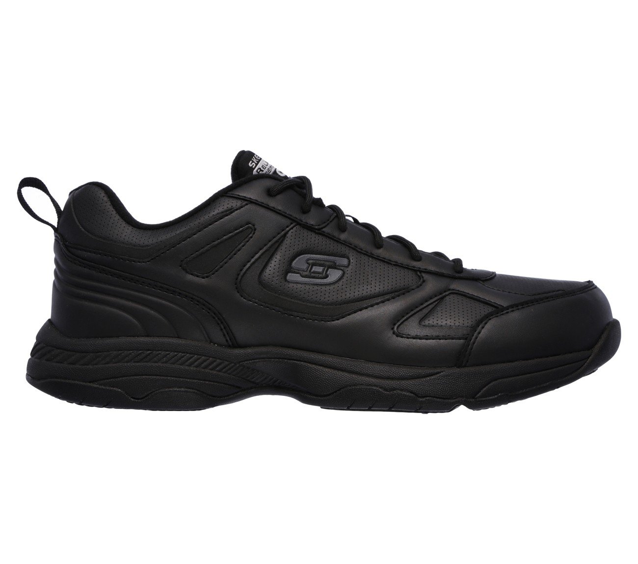 SKECHERS Men's Work Relaxed Fit Dighton EH Service Shoes Academy