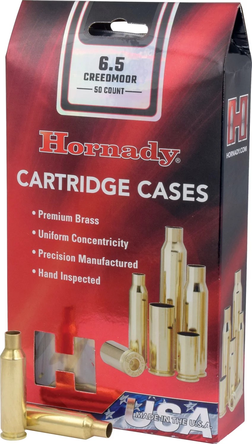 Hornady 6.5mm Creedmoor Unprimed Cases Free Shipping at Academy