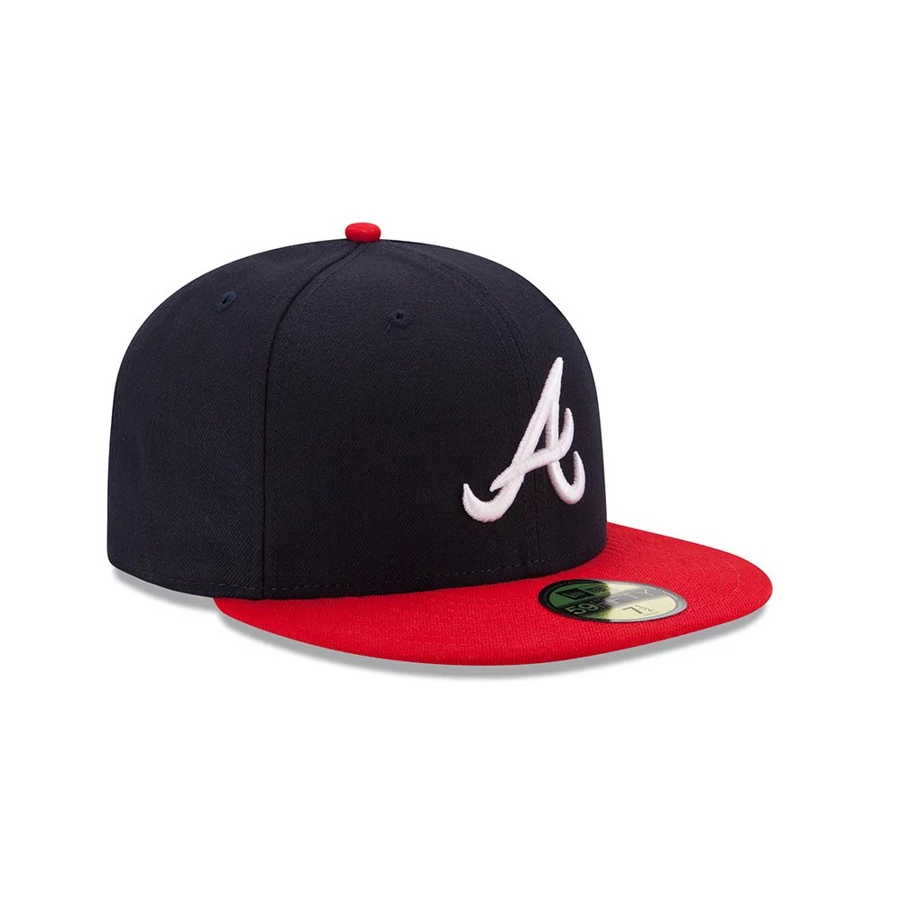 New Era /Red Atlanta Braves Home Authentic Collection OnField 59FIFTY