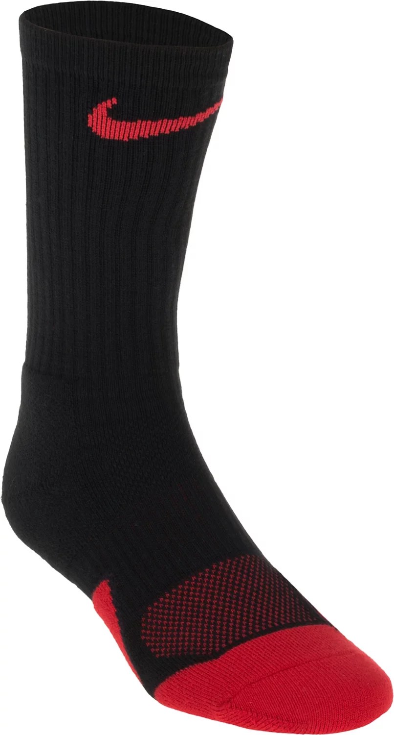 Nike Men's Dry Elite 1.5 Crew Basketball Socks Academy