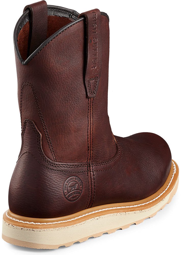 Irish Setter Men's 9 in Ashby Wellington Work Boots Academy