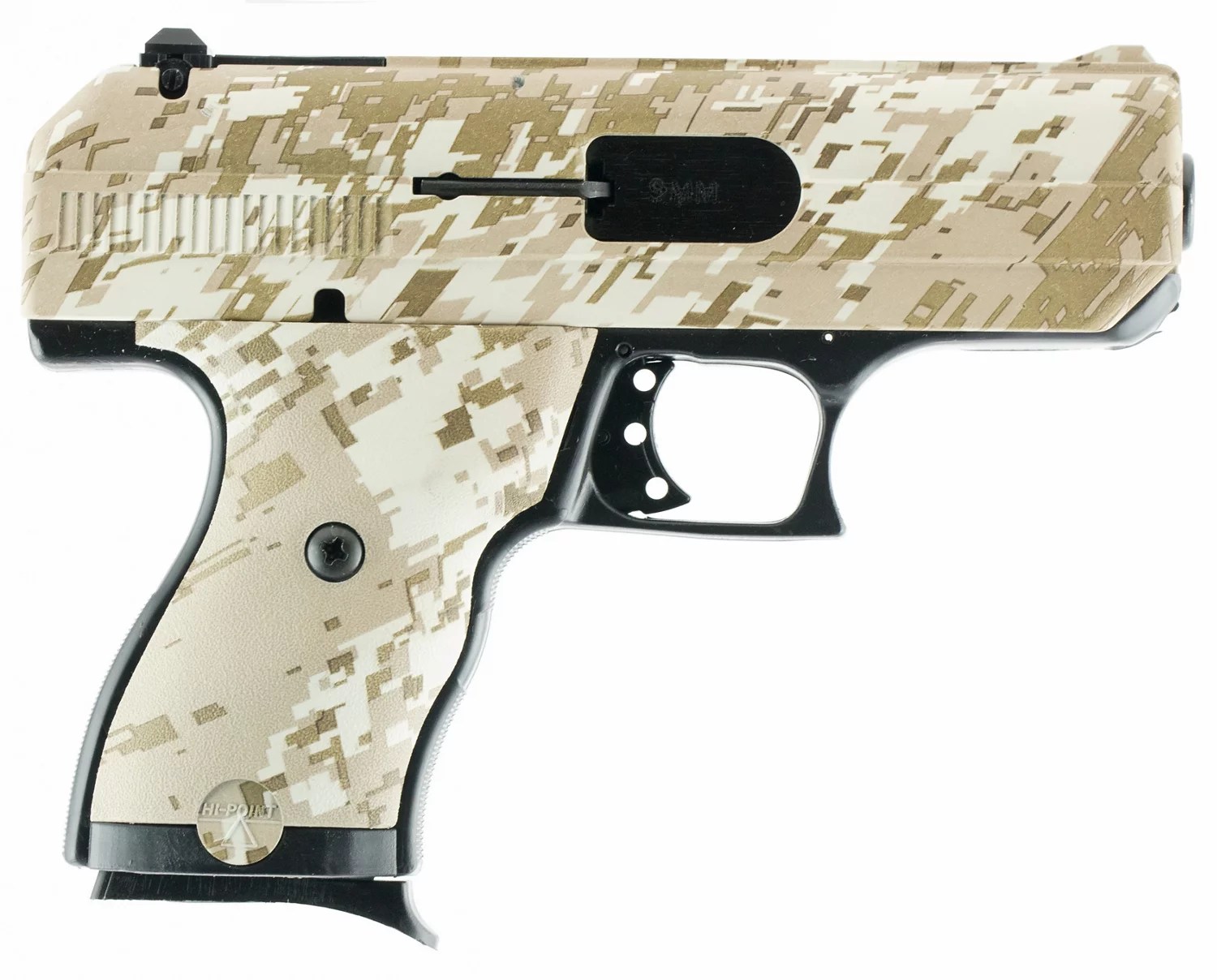 HiPoint Firearms C9 Desert Camo 9mm Luger Pistol Academy