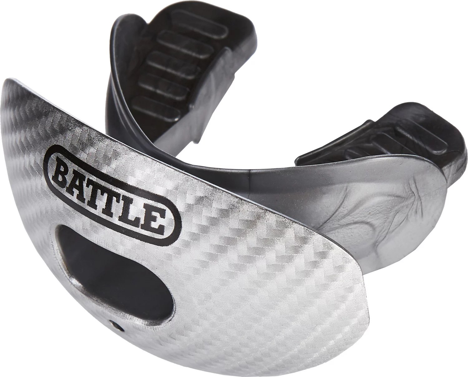 Battle Adults' Carbon Chrome Oxygen Football Mouth Guard Academy