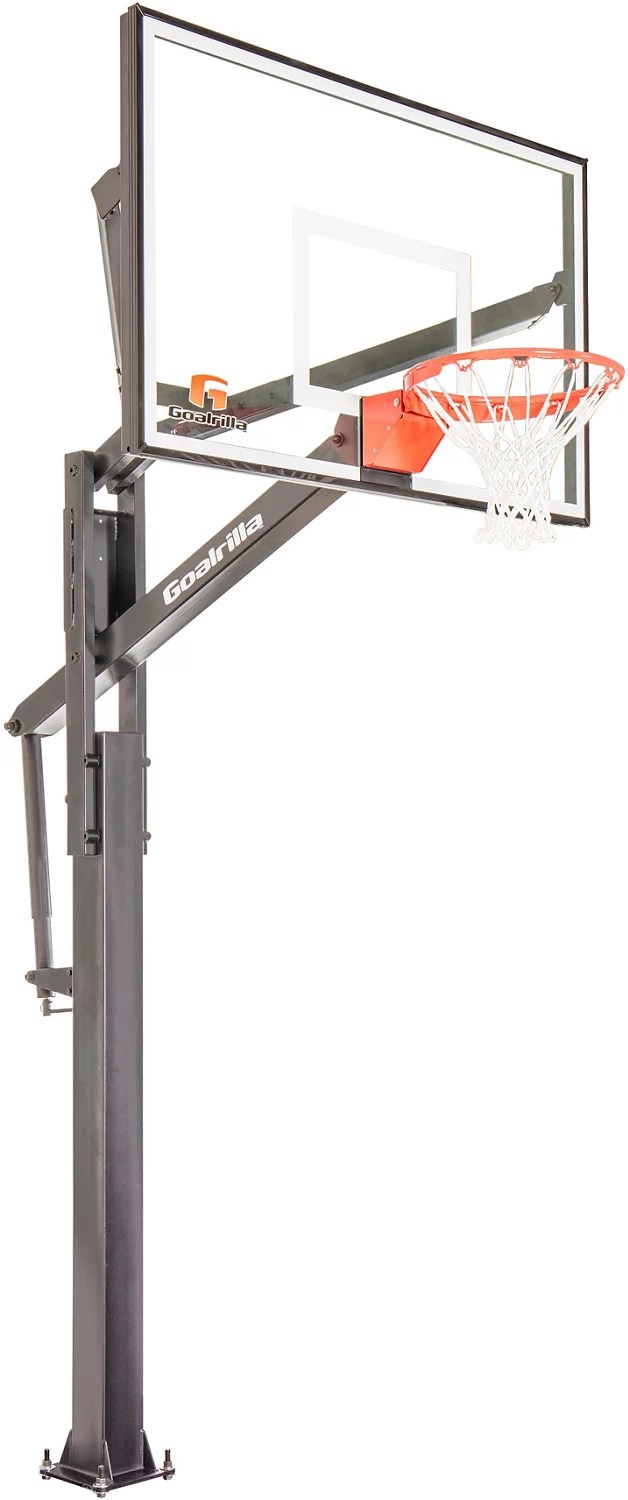 Goalrilla FT Series 60 in Inground Tempered Glass Basketball Hoop Academy