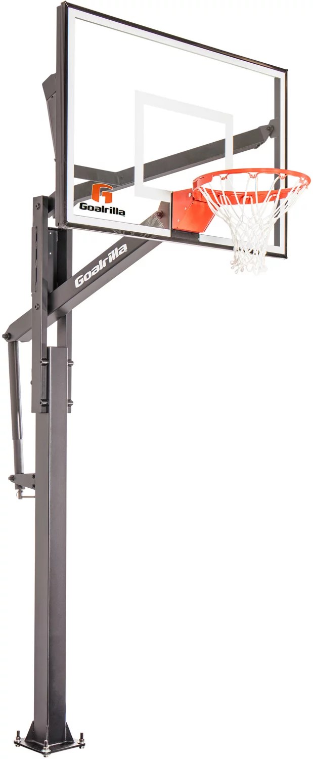 Goalrilla FT Series 54 in Inground Tempered Glass Basketball Hoop Academy