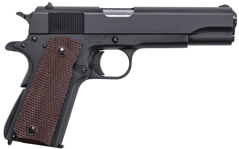 Thompson 1911 Matte AutoOrdnance .45 ACP Pistol Academy