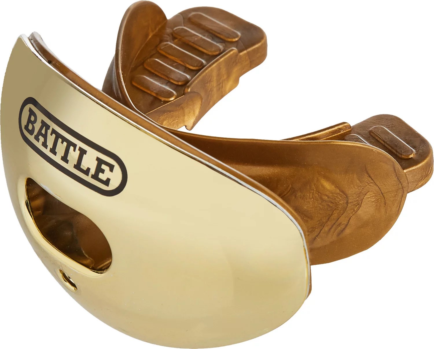 Battle Adults' Chrome Oxygen Football Mouth Guard Academy