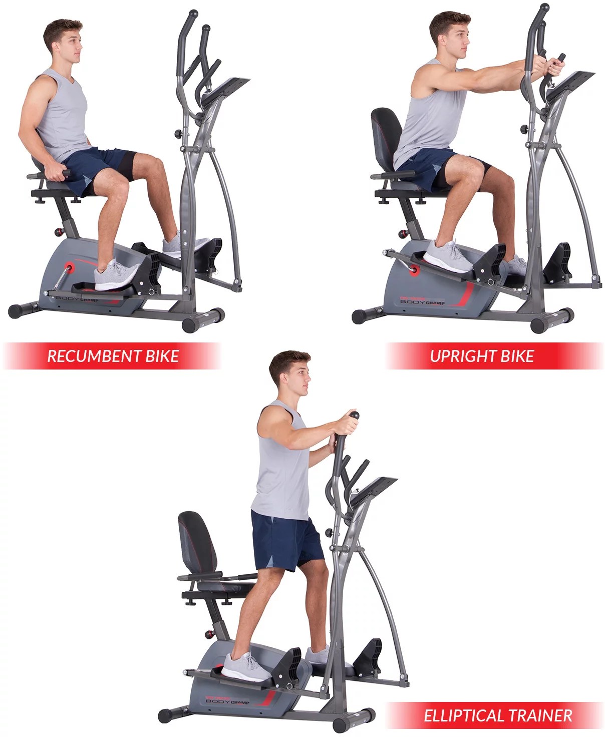 Body Champ 3-in-1 Trio Trainer Workout Machine | Academy