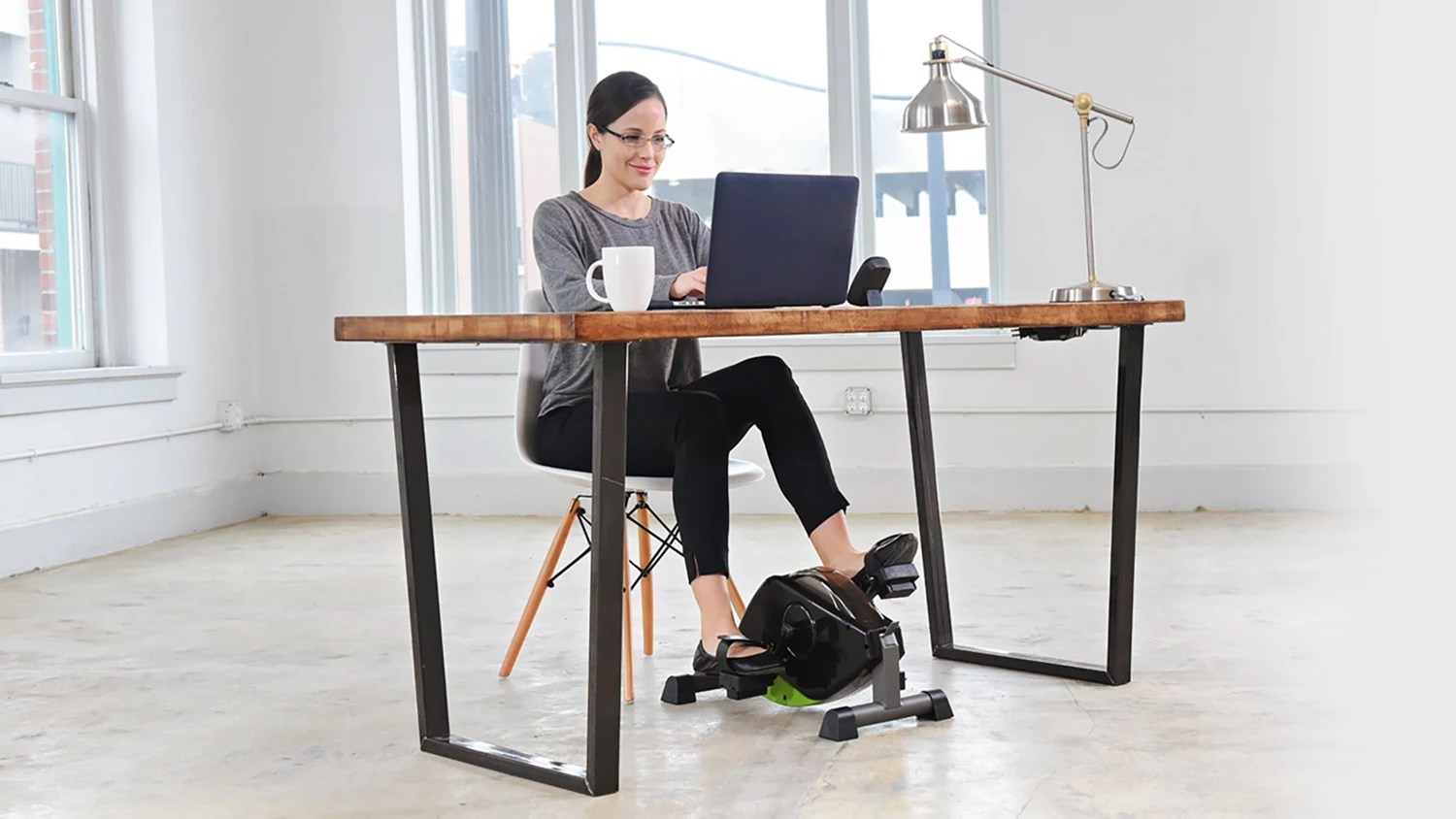 Stamina WIRK Under Desk Exercise Bike Academy