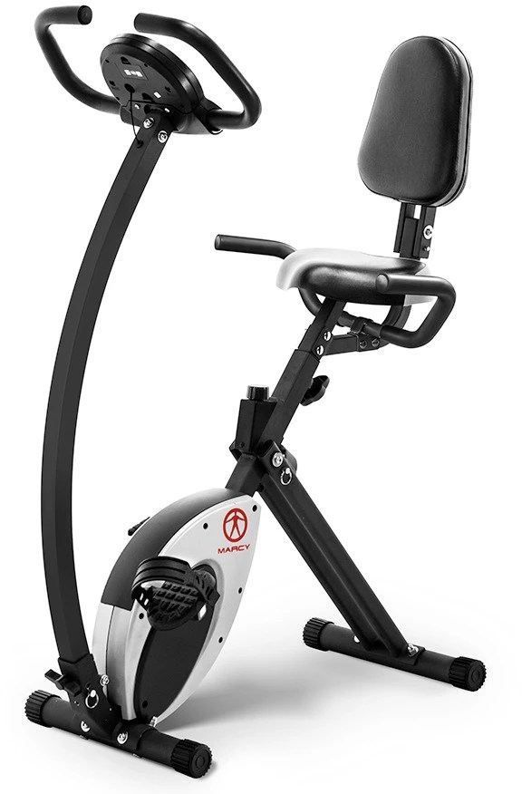 Marcy NS653 Foldable Recumbent Exercise Bike Academy
