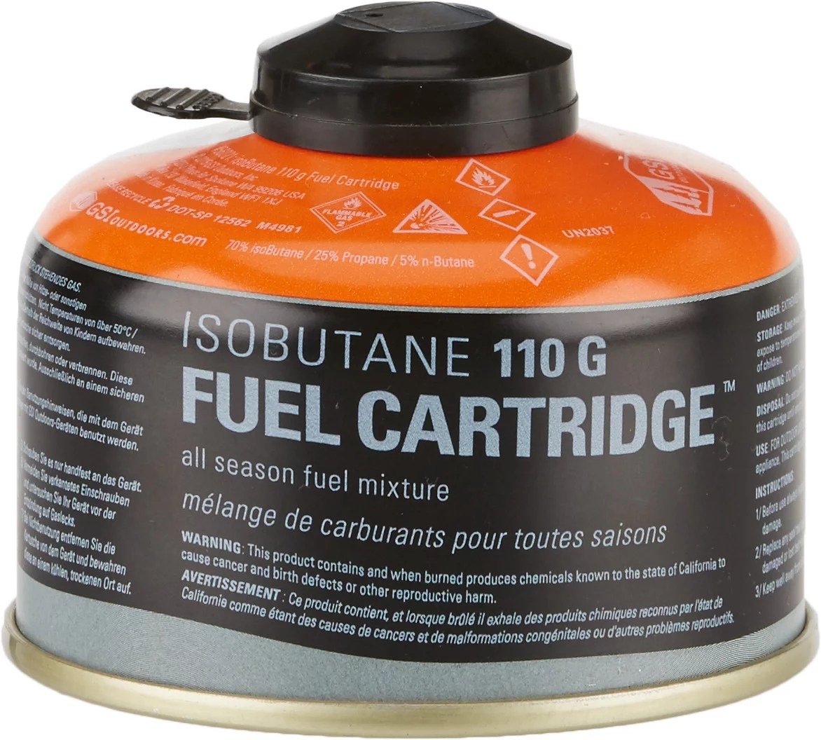 GSI Outdoors 110G Isobutane Gas Canister Academy