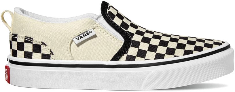 Vans Kids' Grade School Asher SlipOn Shoes Academy