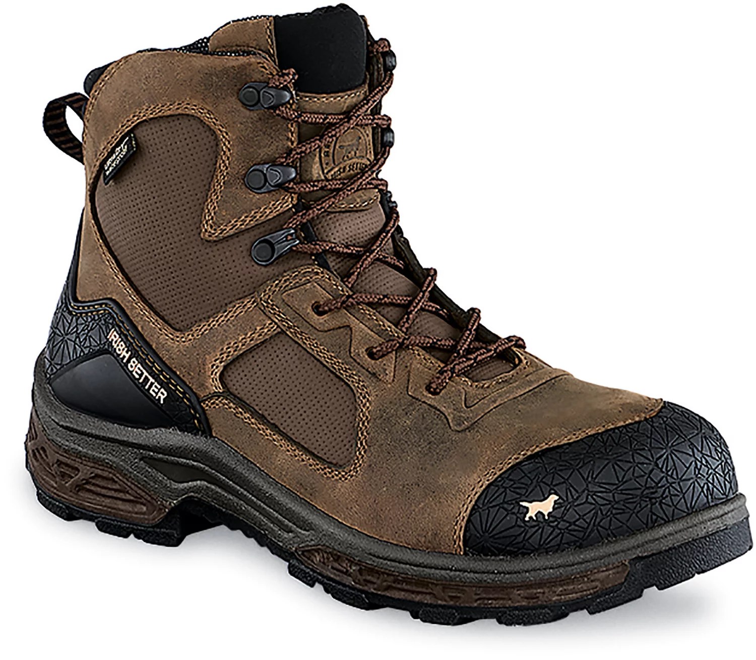 Irish Setter Men's Kasota 6 in EH Steel Toe Lace Up Work Boots Academy