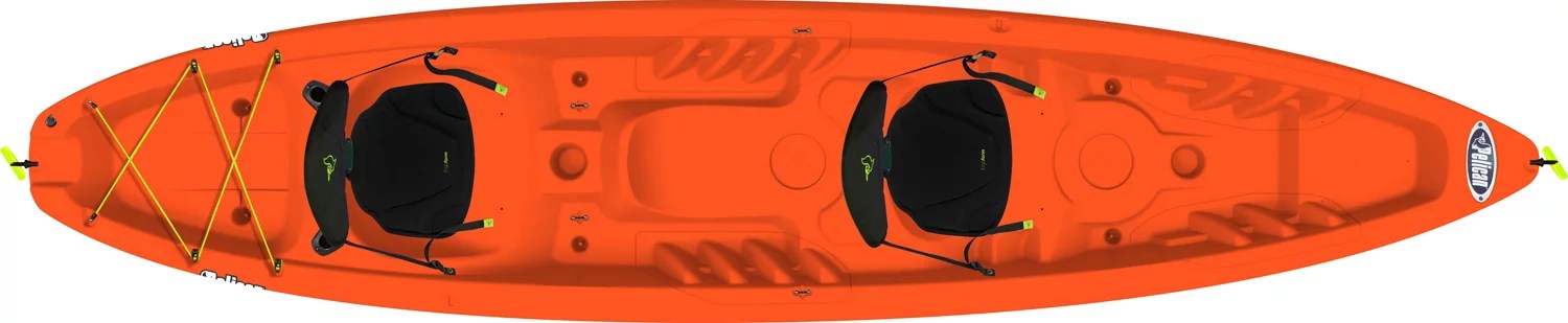 Pelican Challenger 130T 13 ft Angler SitOnTop Tandem Fishing Kayak