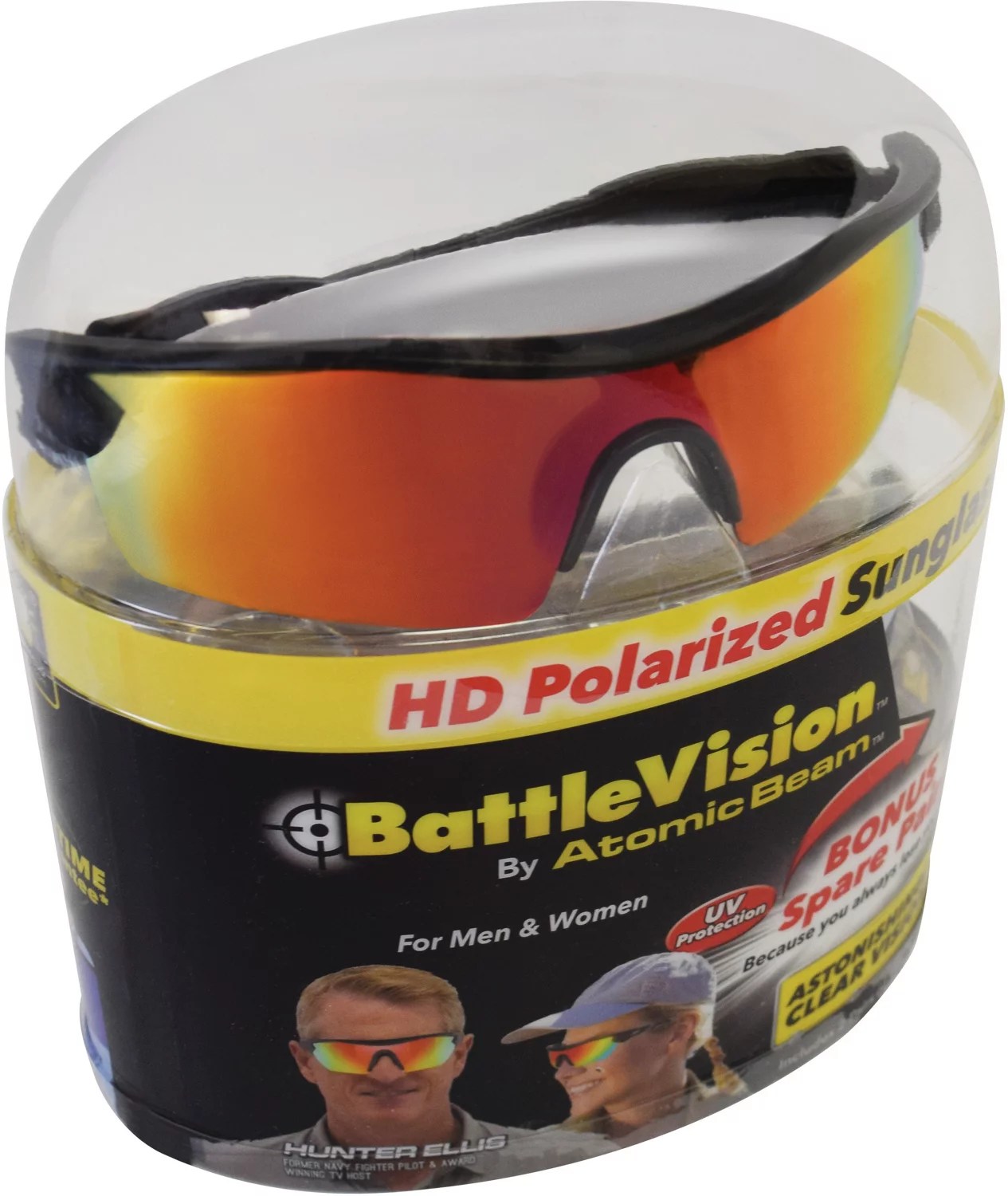 Battle Vision HD Polarized Sunglasses Academy