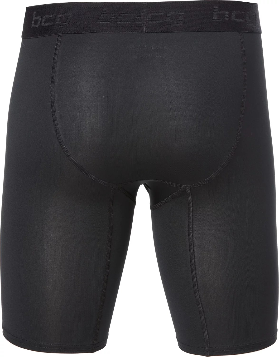 BCG Men's Performance Solid Compression Briefs 9 in Academy