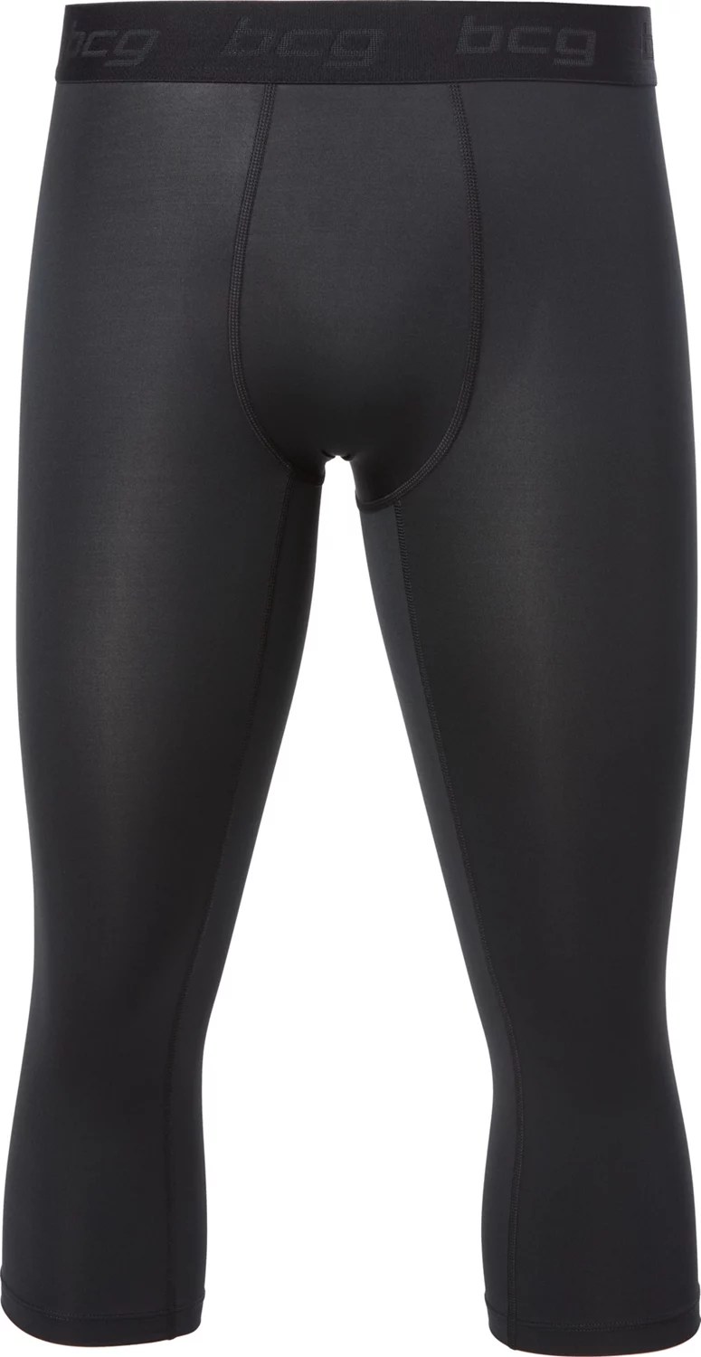 BCG Men's 3/4Length Compression Tights Academy