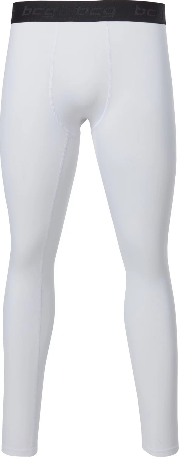 BCG Men's Performance Full Length Compression Tights Academy