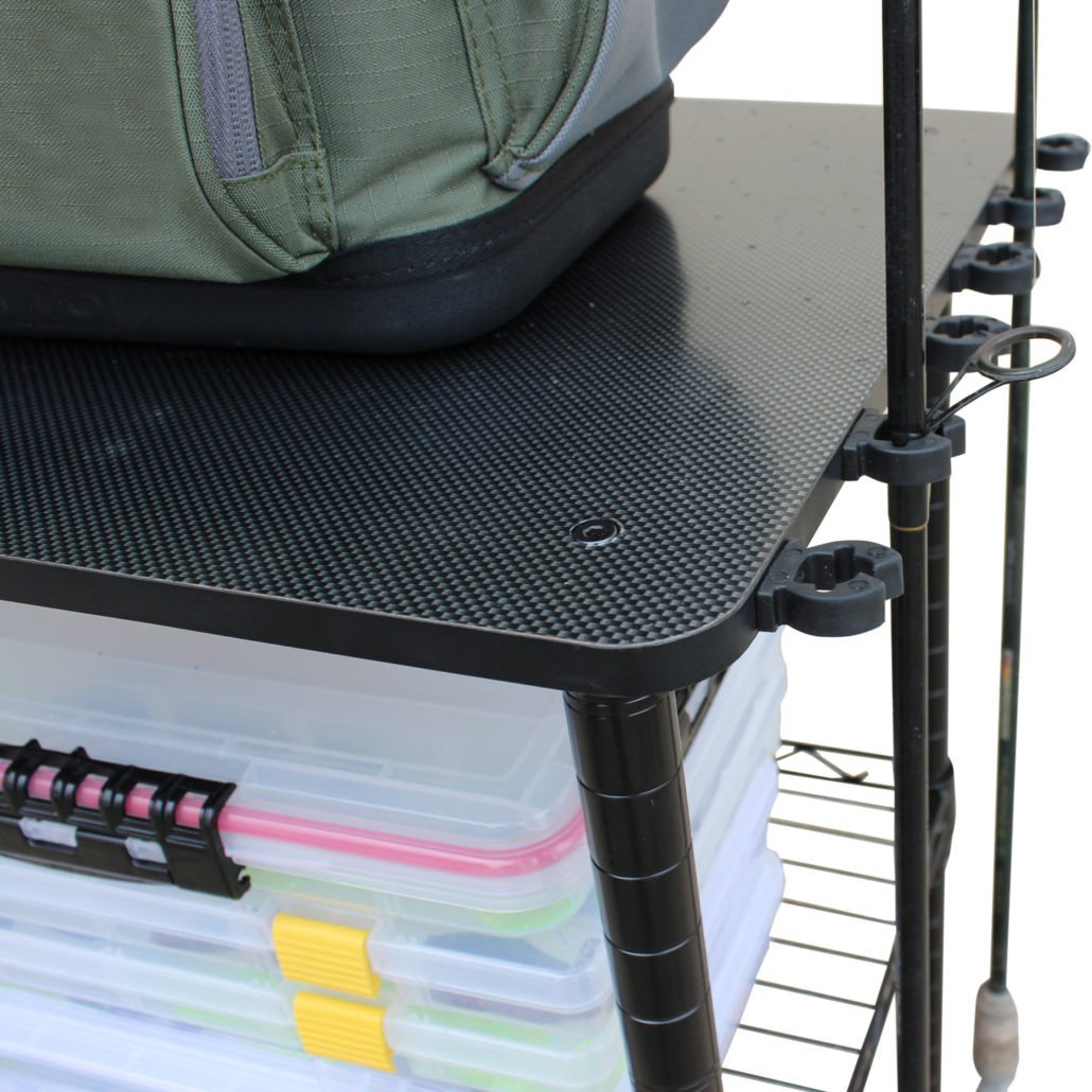 Rush Creek 24 in 12Rod Fishing Tackle Cart Academy