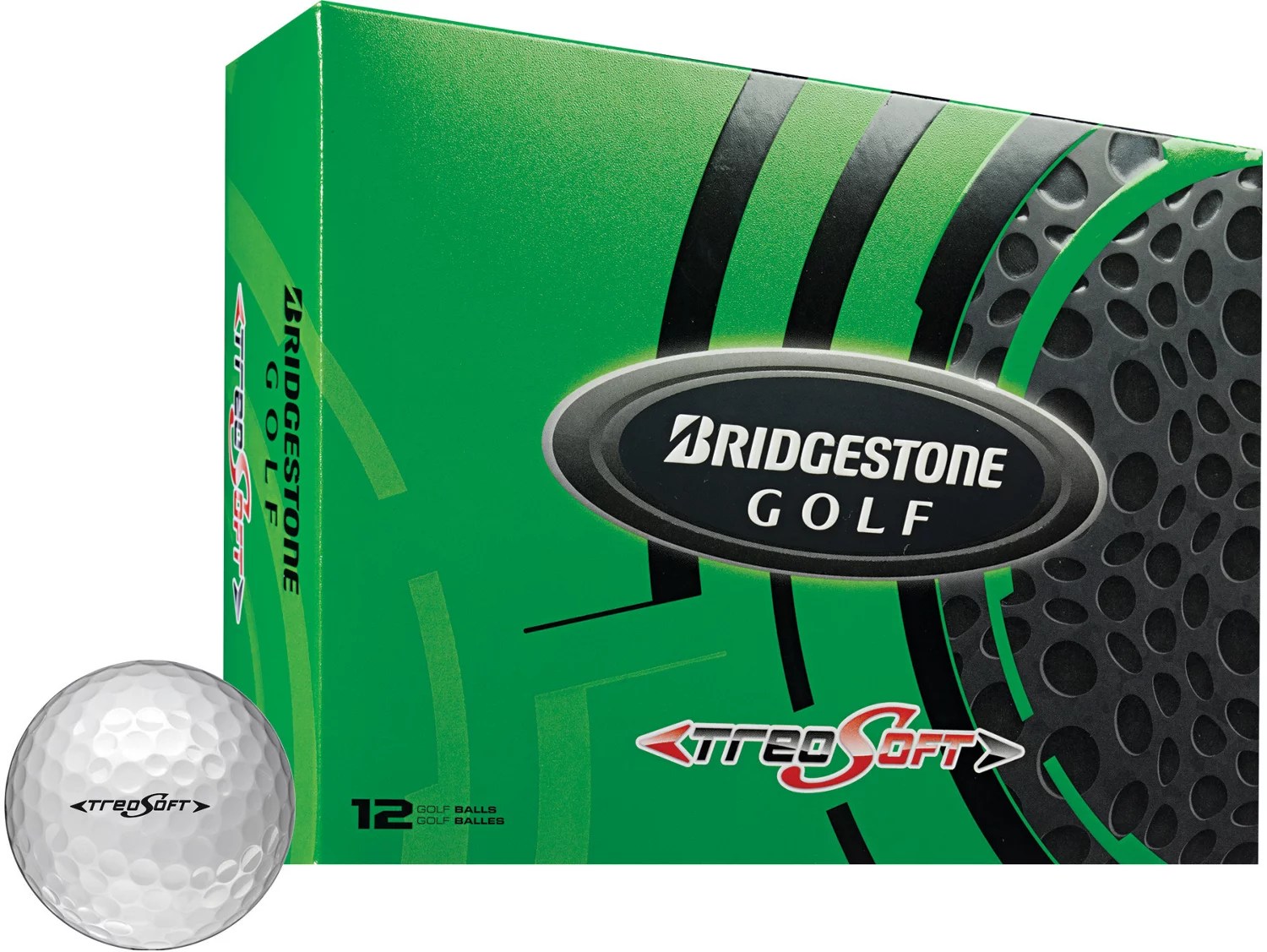Bridgestone Golf TreoSoft Golf Balls 12Pack Academy