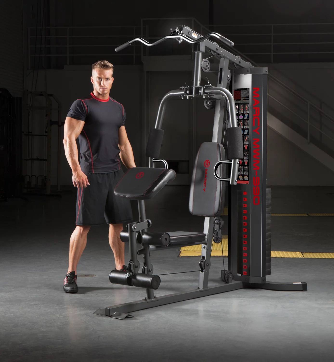 Marcy MWM990 150Stack Home Gym Academy